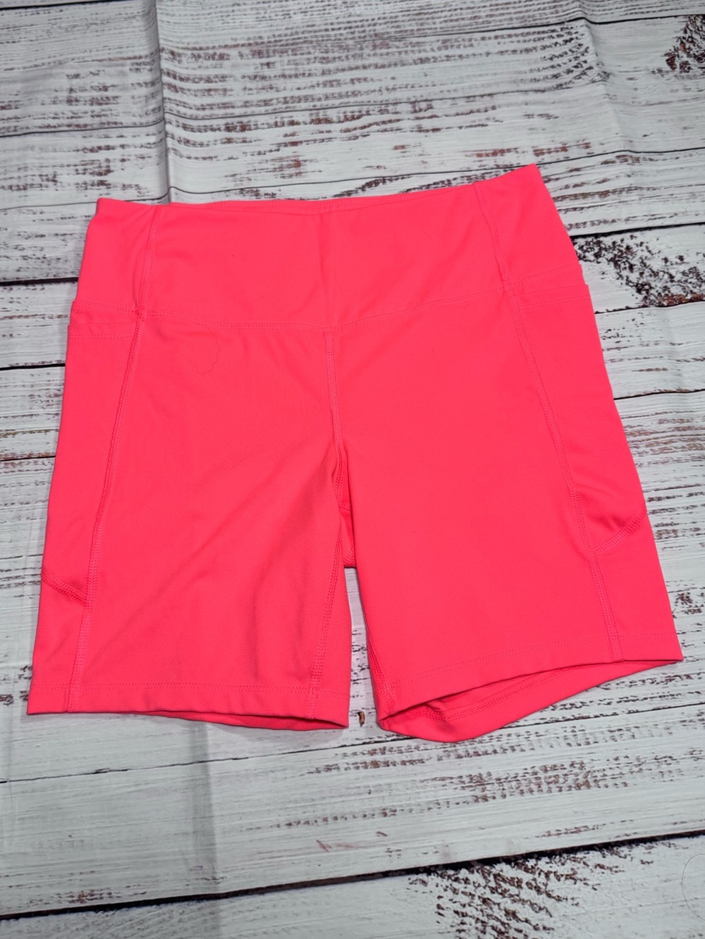 Athletic Works Neon Pink Bike Shorts